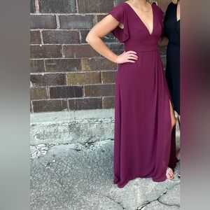 David’s Bridal Bridesmaid Dress